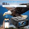 Night Vision Goggles 4K Full-Color Binoculars 10X Zoom With 2624Ft Viewing Range 3\'\' Screen 64G Mmc Card Wifi App Control Save Photo And Video For C