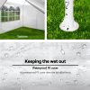 30′L × 10′W × 8.2′H Outdoor Waterproof Canopy Gazebo Patio Party Tent With 3 Window Sidewalls, 2 Zipper Walls For Wedding, Backyard Event & Temporary