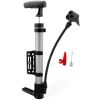 Mini Bike Pump Portable Bicycle Tire Inflator Ball Air Pump W/ Mount Frame For Mountain Road Bike