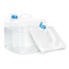 10L/2.64Gal Collapsible Water Container With Spigot Foldable Water Storage Bag With Handle Portable Camping Water Jug For Hiking Rv Emergency Prepared