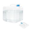 10L/2.64Gal Collapsible Water Container With Spigot Foldable Water Storage Bag With Handle Portable Camping Water Jug For Hiking Rv Emergency Prepared