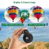40X40 Hd Optical Monocular Telescope W/ Fmc Lens Low Light Vision Scope Phone Holder Tripod Compass For Bird Watching Hunting Camping Hiking Sport Eve