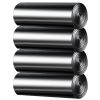 4 Rolls Black Garbage Bags 6.18 Gallons Unscented Disposable Trash Bags Portable Leak Resistant Trash Can Liners For Bathroom Office Kitchen Bedroom C