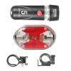 8000Lm Bike Front Light Waterproof Led Bicycle Headlamp Cycling Rear Safety Flashlight Set