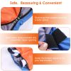 3 People Sleeping Bag For Adult Kids Lightweight Water Resistant Camping Cotton Liner Cold Warm Weather Indoor Outdoor Use 3 Season With Sack For Spri