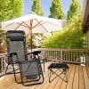 Foldable Camping Table Portable Picnic Table Lightweight Travel Desk With Cup Holder Carrying Bag
