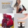 Sports Water Bottle Stainless Steel Vacuum-Insulated Drinking Cup W/ Straws Outdoor Cycling Hiking For Cold Hot Water