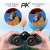 Portable Zoom Binoculars With Fmc Lens Low Light Night Vision For Bird Watching Hunting Sports Events Concerts Adults Kids