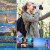 Portable Hd Binoculars With Fmc Lens Low Light Night Vision Telescope For Bird Watching Hunting Sports Events Concerts Adventure W/ Shoulder Strap Bag