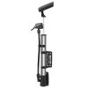 Mini Bike Pump Portable Bicycle Tire Inflator Ball Air Pump W/ Mount Frame For Mountain Road Bike