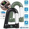 2200mAh Power Bank w/Emergency Flashlight Compass Carabiner-Shaped Hiking Camping Use
