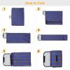 60" x 78" Waterproof Picnic Blanket Handy Mat with Strap Foldable Camping Rug for Camping Hiking Grass Travelling