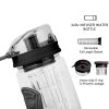 Fruit Infuser Water Bottle Juice Shaker Sport w/ Flip Top Lid Anti-Slip Grips For Office Home Sport Running Walking Hiking