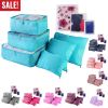 9Pcs Clothes Storage Bags Water-Resistant Travel Luggage Organizer Clothing Packing Cubes for Blouse Hosiery Stocking Underwear