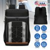 Cooler Backpack 36 Can Leakproof Insulated Cooler Backpack with 25L/6.6Gal for Picnic Camping Beach Hiking Fishing Travel