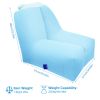 Inflatable Lounger Air Sofa Chair Couch w/ Portable Organizing Bag Waterproof Anti-Leaking for Backyard Lakeside Beach Traveling Camping Picnics