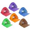 Pop Up Beach Tent Sun Shade Shelter Anti-UV Automatic Waterproof Tent Canopy for 2/3 Man w/ Net Window Storage Bag for Outdoor Beach Camping Fishing P