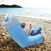 Inflatable Lounger Air Sofa Chair Couch w/ Portable Organizing Bag Waterproof Anti-Leaking for Backyard Lakeside Beach Traveling Camping Picnics