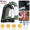 2200mAh Power Bank w/Emergency Flashlight Compass Carabiner-Shaped Hiking Camping Use