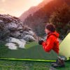 Camping Sleeping Bags for Adults Teens Moisture-Proof Hiking Sleep Bag with Carry Bag 32-50℉ for Spring Autumn Winter Seasons