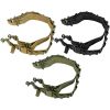 Tactical Shotgun Sling 2 Point Gun Sling Adjustable Shoulder Strap Rifle Shotgun Belts w/ 15-Shell Holders