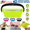 Unisex Sport Waist Pack Running Belt Bag Pouch Adjustable Bounce Free Sweat-Proof Lightweight Slim