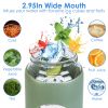 64Oz Glass Water Bottle Sports Water Bottle Motivational Water Bottle Water Intake Tracker Bottle with Straw Time Marker Silicone Sleeve Handle for Gy