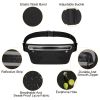 Unisex Sport Waist Pack Running Belt Bag Pouch Adjustable Bounce Free Sweat-Proof Lightweight Slim