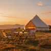 Oxford Bell Tent for Family Camping Spacious Yurt Tent with Stove Jack, 4 Season Glamping Shelter, Waterproof Oxford Hot Tent for 4-8 People