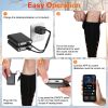 Heated Socks for Men Women Electric Heating Socks with APP Control 5000mAh Battery Rechargeable Thermal Socks Winter Warm Socks for Skiing Hiking Camp
